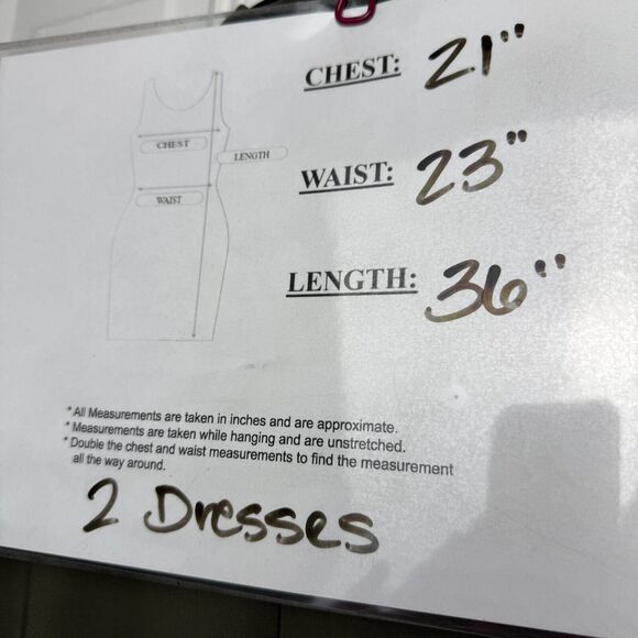 Set of 2: Clara Sun Woo Mini Dresses Womens Small Olive Green Black Mockneck - Picture 12 of 12